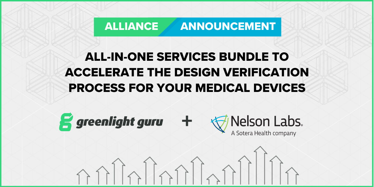 Greenlight Guru and Nelson Labs Announce Strategic Alliance to Mitigate
